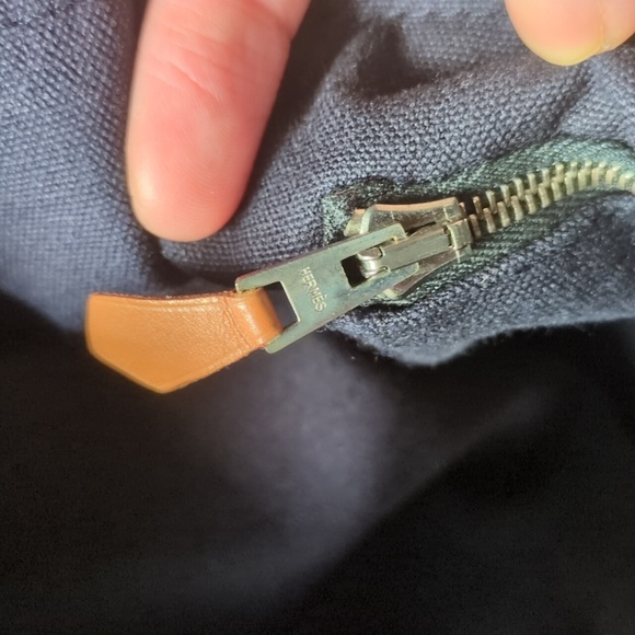 HERMES MM Canvas Tote Bag - Picture 15 of 16